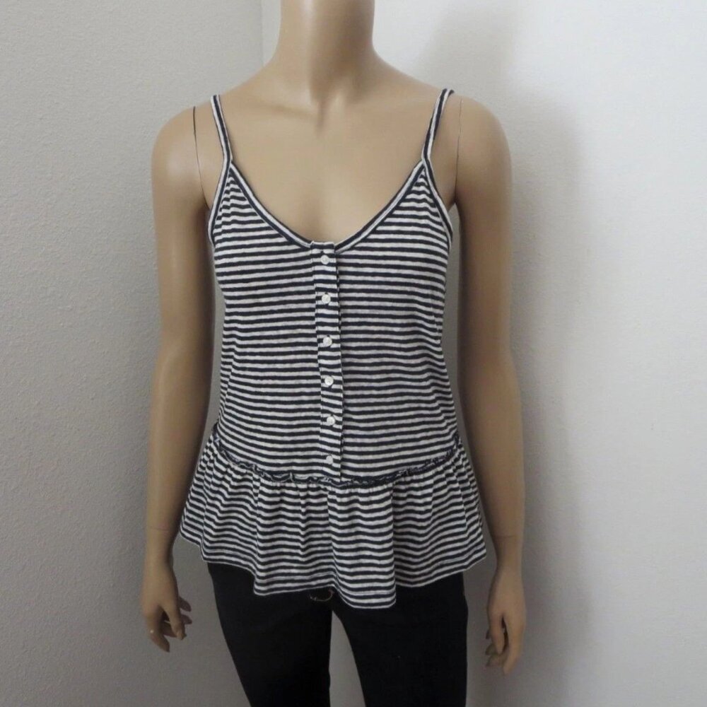 NEW Abercrombie & Fitch Womens Striped Tank Top Size XS Cami